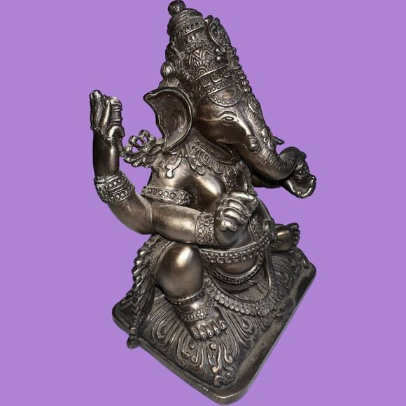 Lord Ganesha Hindu Statue Lord of Success Remover of Obstacles - Picture 13 of 16